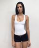 American Spicy Low-Waist Black Ultra-Shorts: Simple, Slimming, Tight-Fit Hot Pants