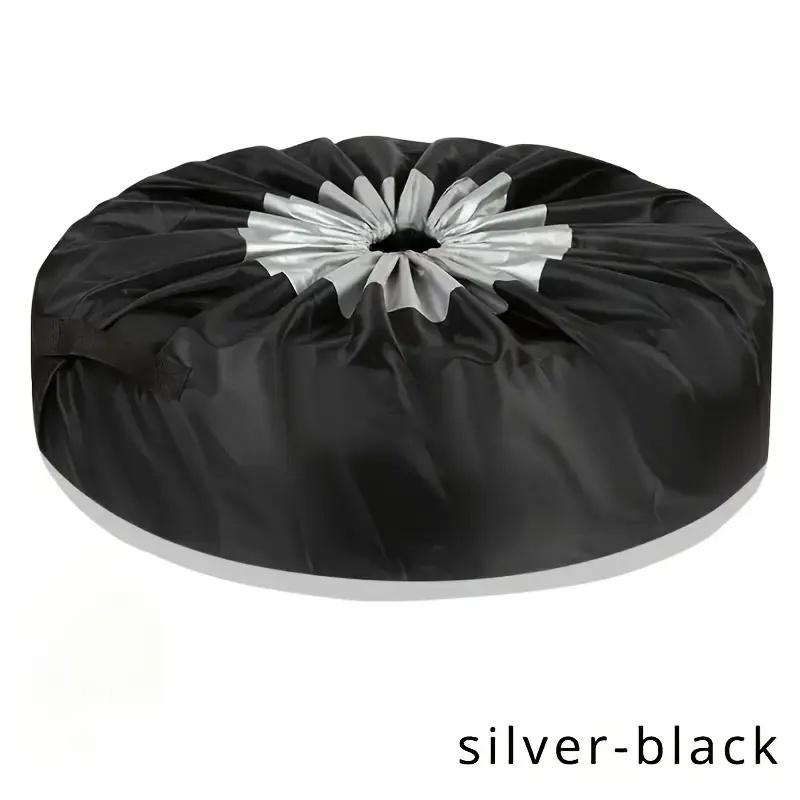 

Регулируемый чехол для шин с серебристым покрытием, подходит для большинства моделей шин, защищает и хранит шины для предотвращения старения 65x37cm