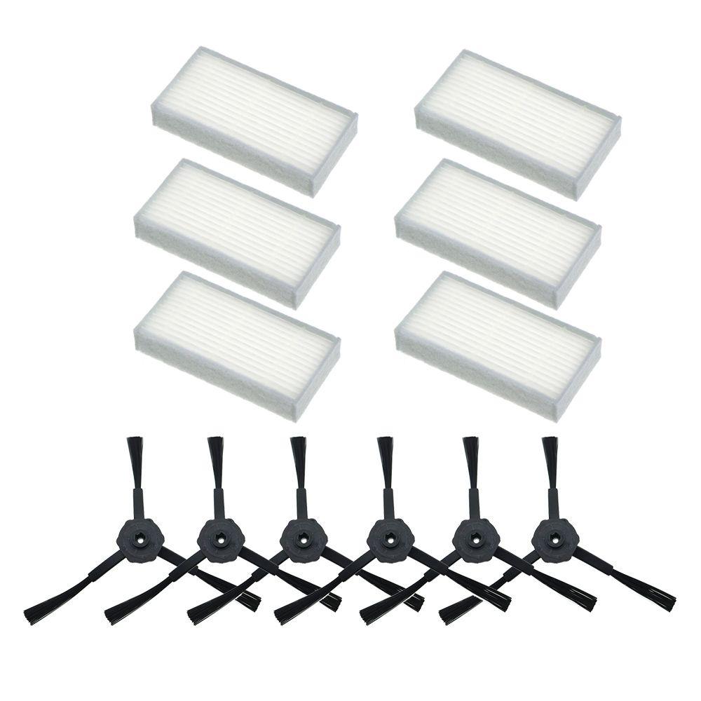 Compatible with Ilife V5 V5s V3 V3s V5pro V50 V55 *5 V5s Pro, Robot Vacuum Cleaner Accessories Side Brush