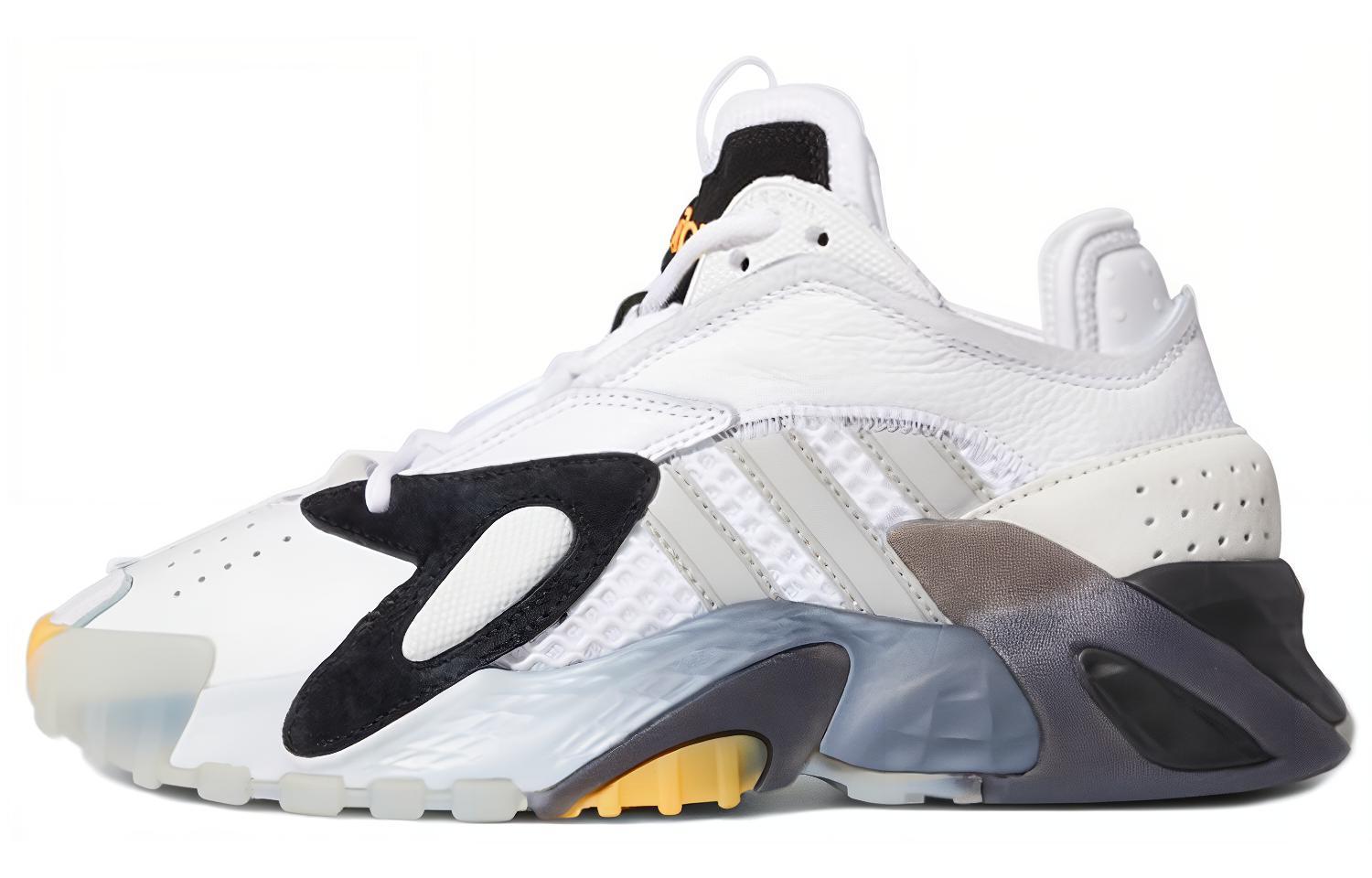 Adidas Originals Streetball J Comfortable Slip Resistant Abrasion Resistant Low top Children s Basketball Shoes EE8303 36