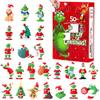 2025 Christmas Advent Calendar 24 Days Countdown FestivalsBlind Box 24 Collectible Dolls Color