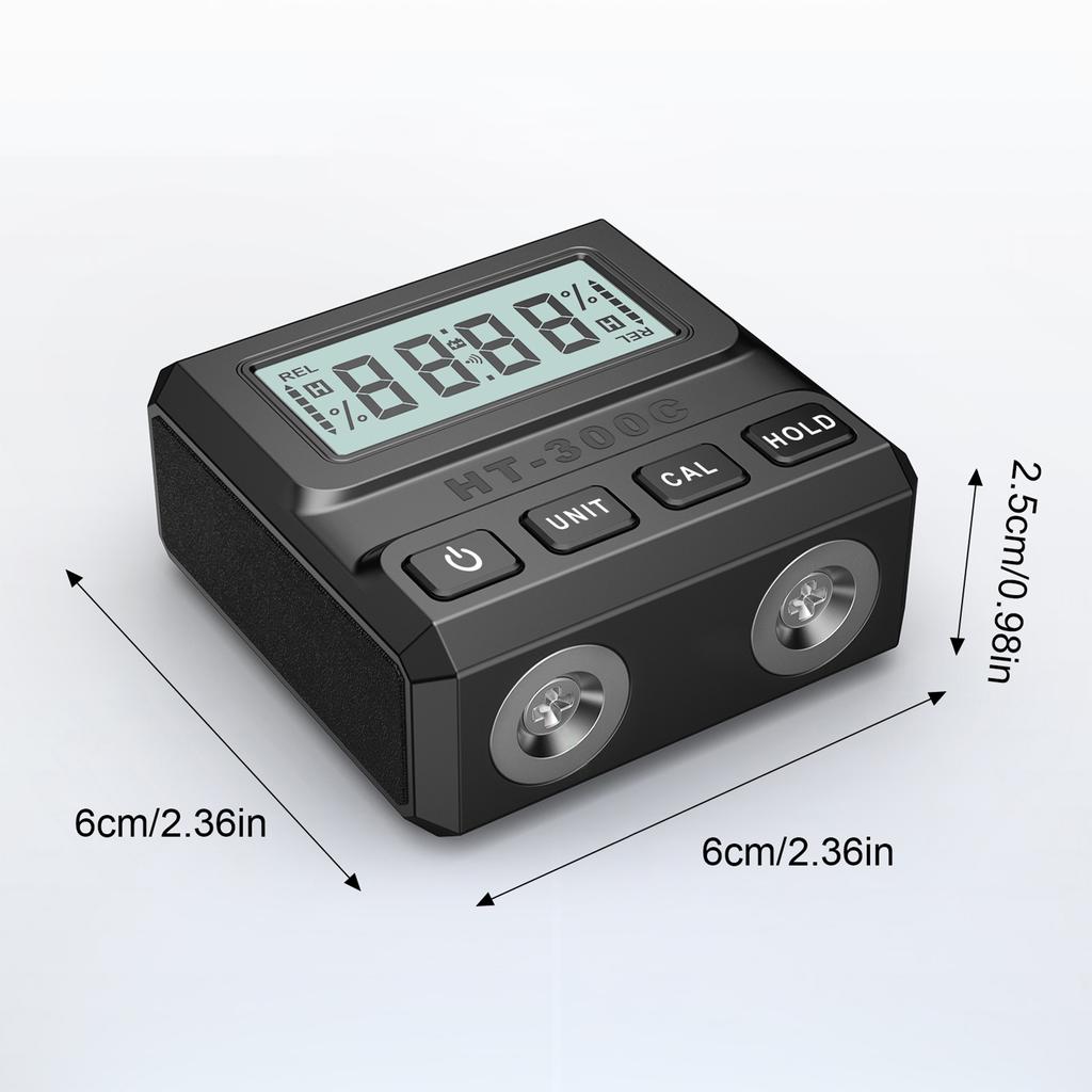 Digital Angle Finder Magnetic Angle Gauge Level Tool Inclinometer LCD Display With Magnetic Strong