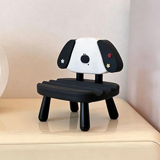 Mini Chair Phone Stand Cartoon Tablet Holder for Desk Cute Doll Chair