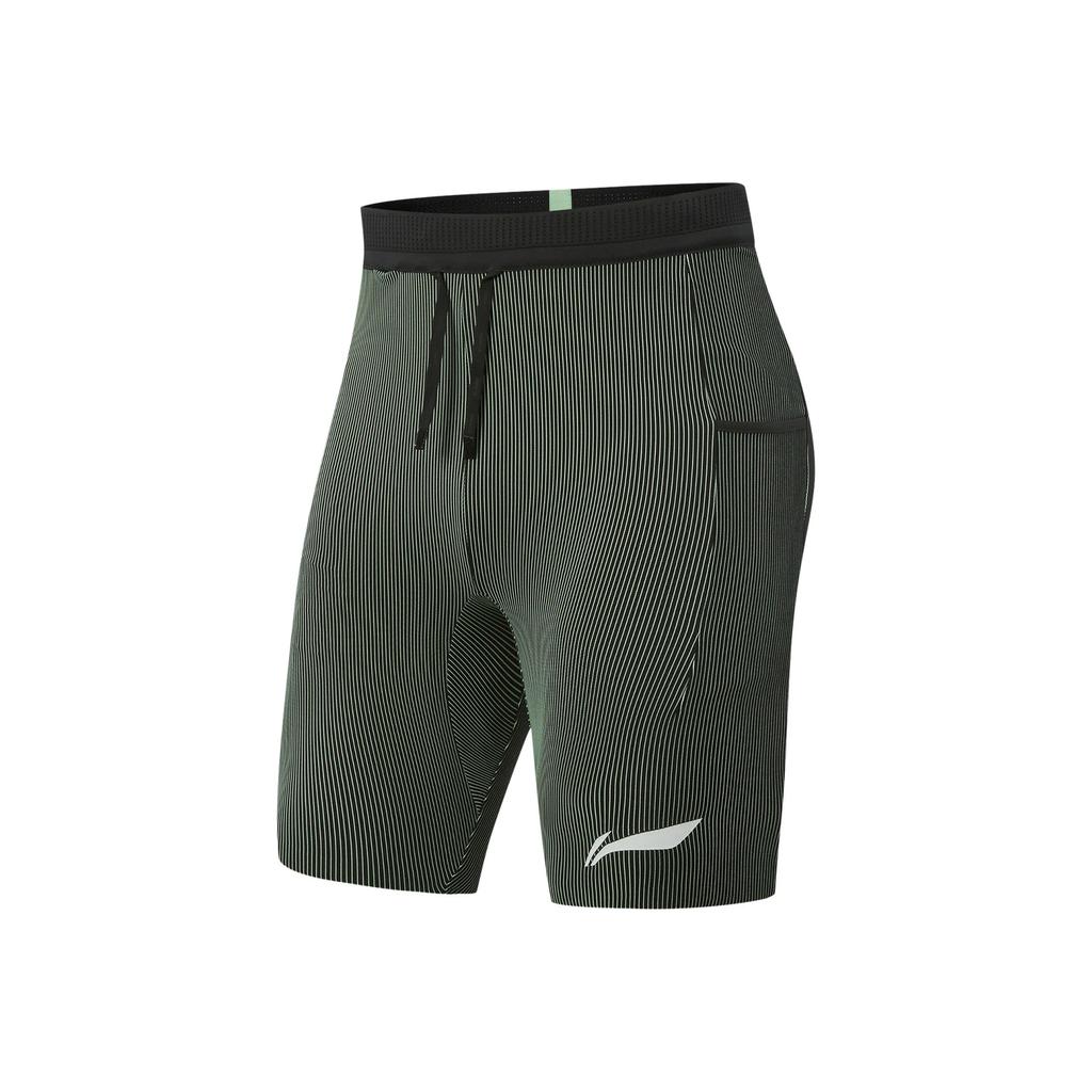 Li Ning Running Series Casual Minimalist Color Block Sports Shorts Men shorts AUSV003-8