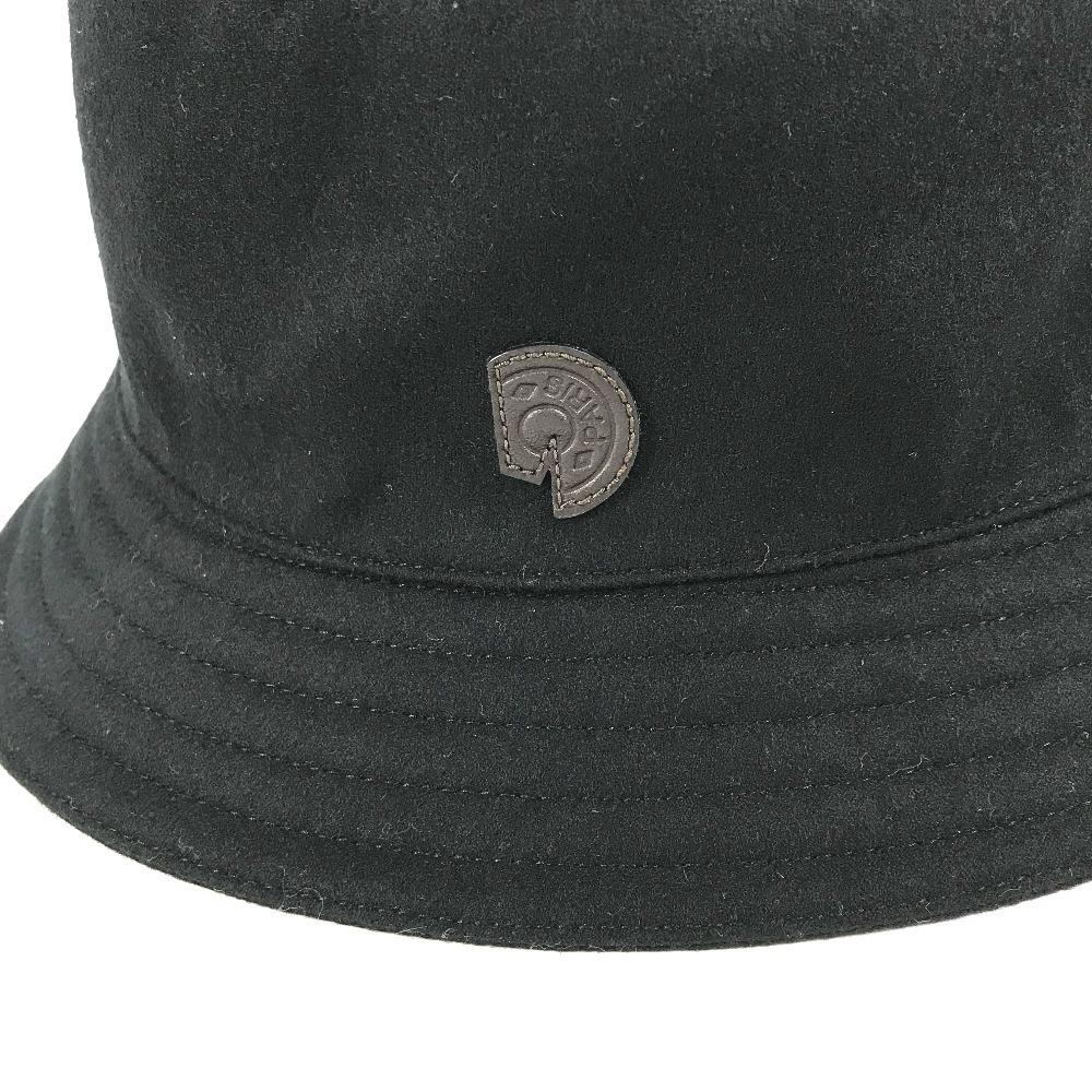 Hermes Fred Croucaire Bucket Hat Bob Hat Hat Wool Black