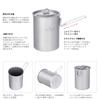 Boundless Voyage Titanium Cooker 900ml Suitable for Direct Folding Outdoor Camping Cooking with Storage Bag Mug, Flame, Lightweight, Compact, Handle,