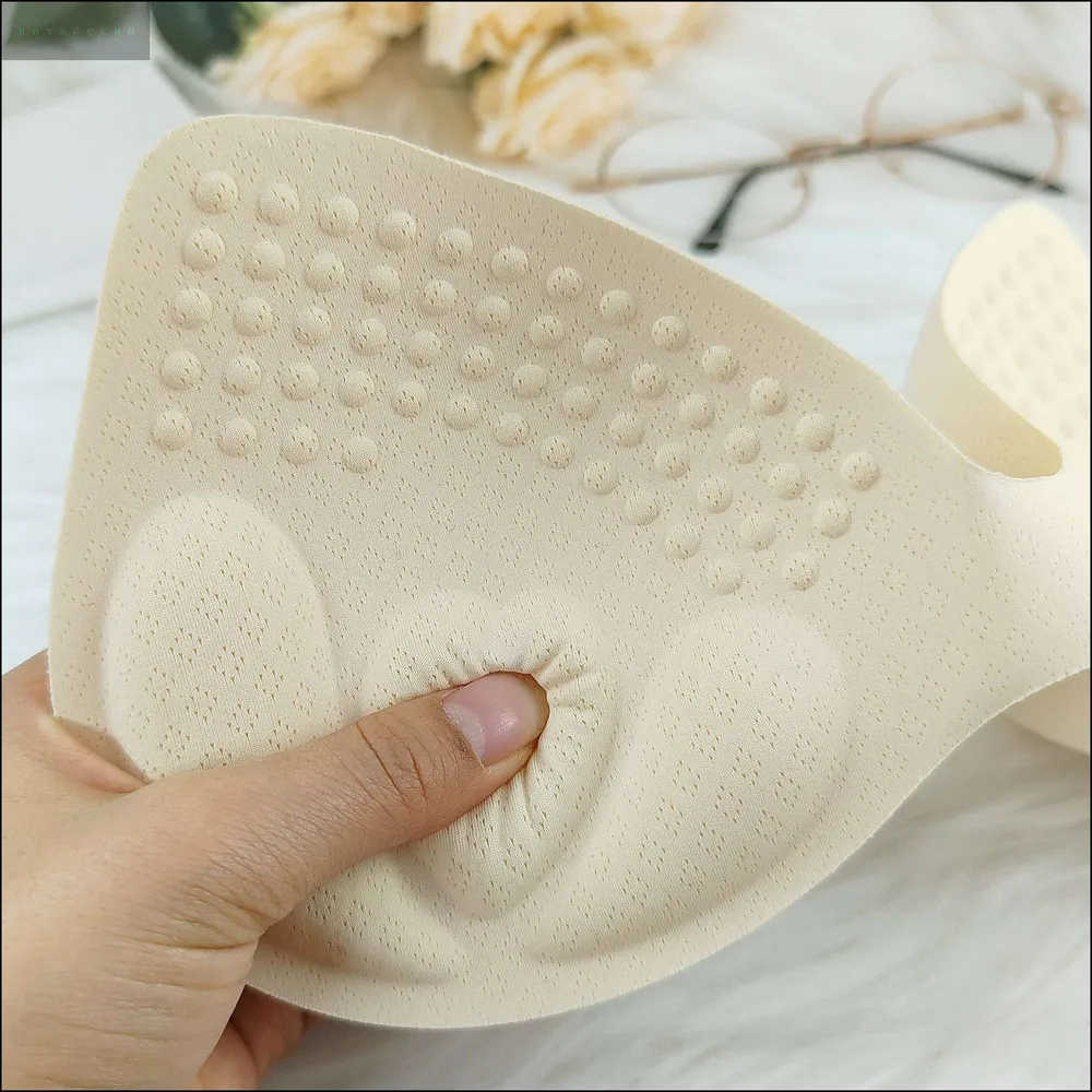 4cm Breathable Push-up Bra Padding, Two-piece Design, Sponge Padding, Cup Inserts