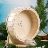 Slient Hamster Exercise Wheel Adjustable Height Rat Race Track Toy  for Exercising