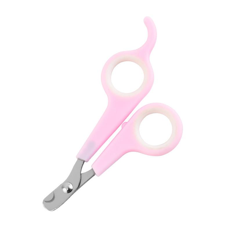 Stainless Steel Pet Nail Clippers Safe Anti‑Split Design Professional Grooming Scissors for Kittens Small Dogs Daily Pet Care Supplies