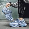 2024 New Retro Style Sports Shoes, Casual and Breathable Running Thick Soled Sports Shoes, Men's Lace Up Height Increasing Shoes