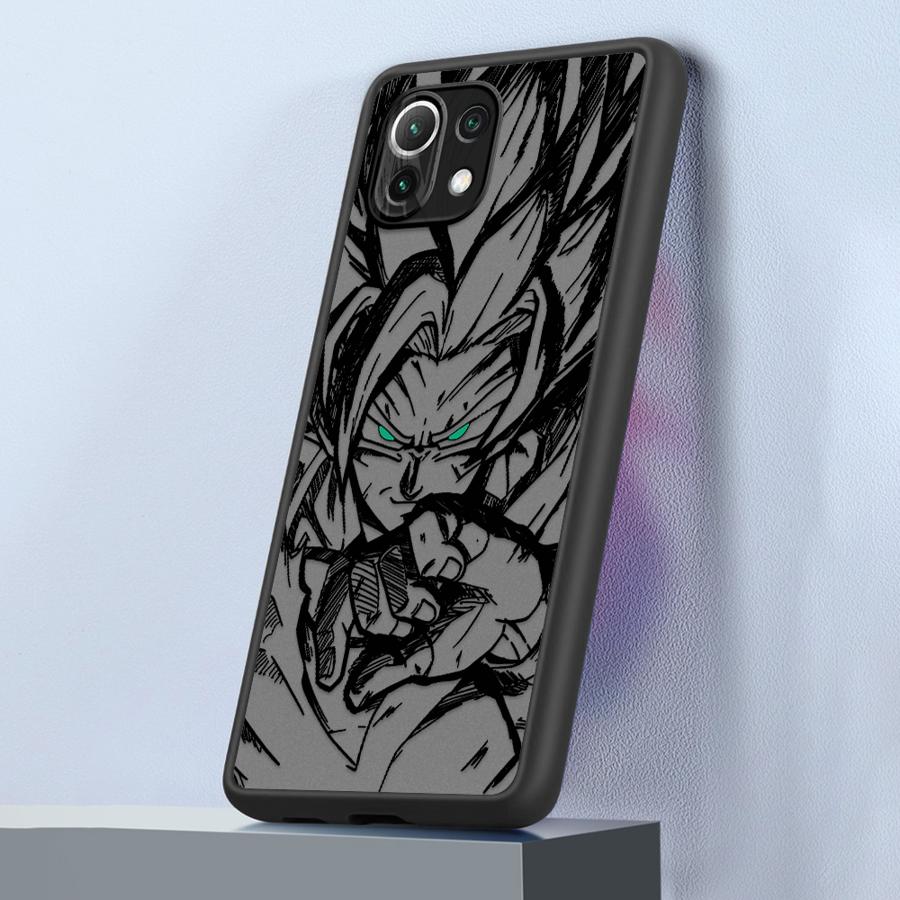 Dragon Ball Goku Vegeta TPU Hülle für Xiaomi Mi 12T Pro 13 Lite 12 12X 11 Lite 14 Pro 10T Pro 11T Pro