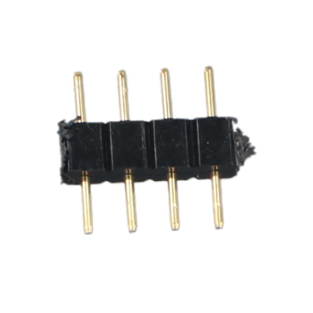 RGB Connector Double Insert 4Pin Needle Led Strip Light LED Connector RGBW Connector LED Adapter