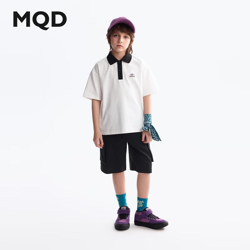 MQD Boys  Color-block T-shirt & Shorts Set 120