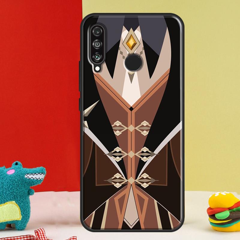 Zhongli Genshin Impact For Huawei Nova Y91 Y90 Y60 Y70 Y72 Y61 9 10 SE 12i 12s 11i 5T P60 Pro P20 P30 P40 Lite Case
