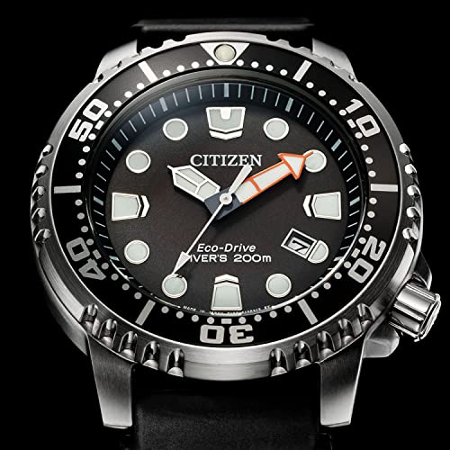 CITIZEN Men's Promaster BN0156-05E Waterproof Dive Watch with Urethane Strap, 200m Water Resistance, Eco-Drive