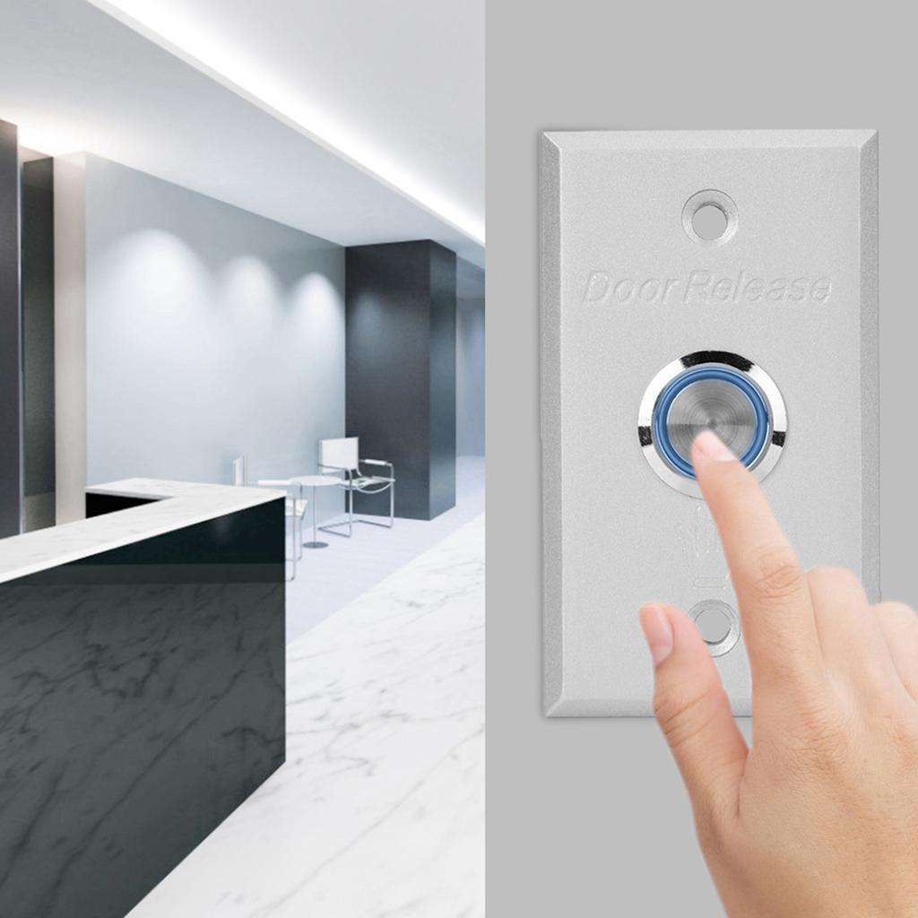 Tür-Zugangskontrollsystem Ausgangsknopf Tür-Push-Release-Schalter mit Kontrollleuchte
