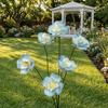 Bee Waterer Watering Station Ceramic Flower Shaped Waterer Vivid Realistic And Home