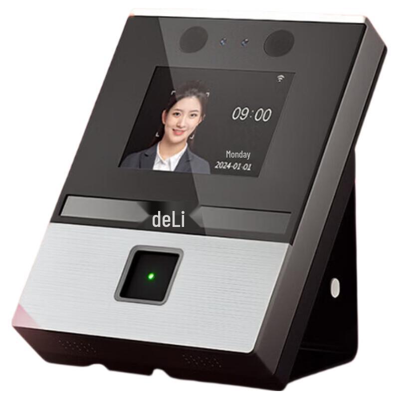 

Deli Smart Biometric Attendance Machine CN plug (adapter included)