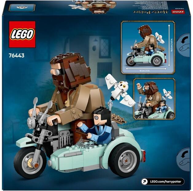 Конструктор LEGO Harry Potter 76443 Поездка на мотоцикле Hagrid и Harry