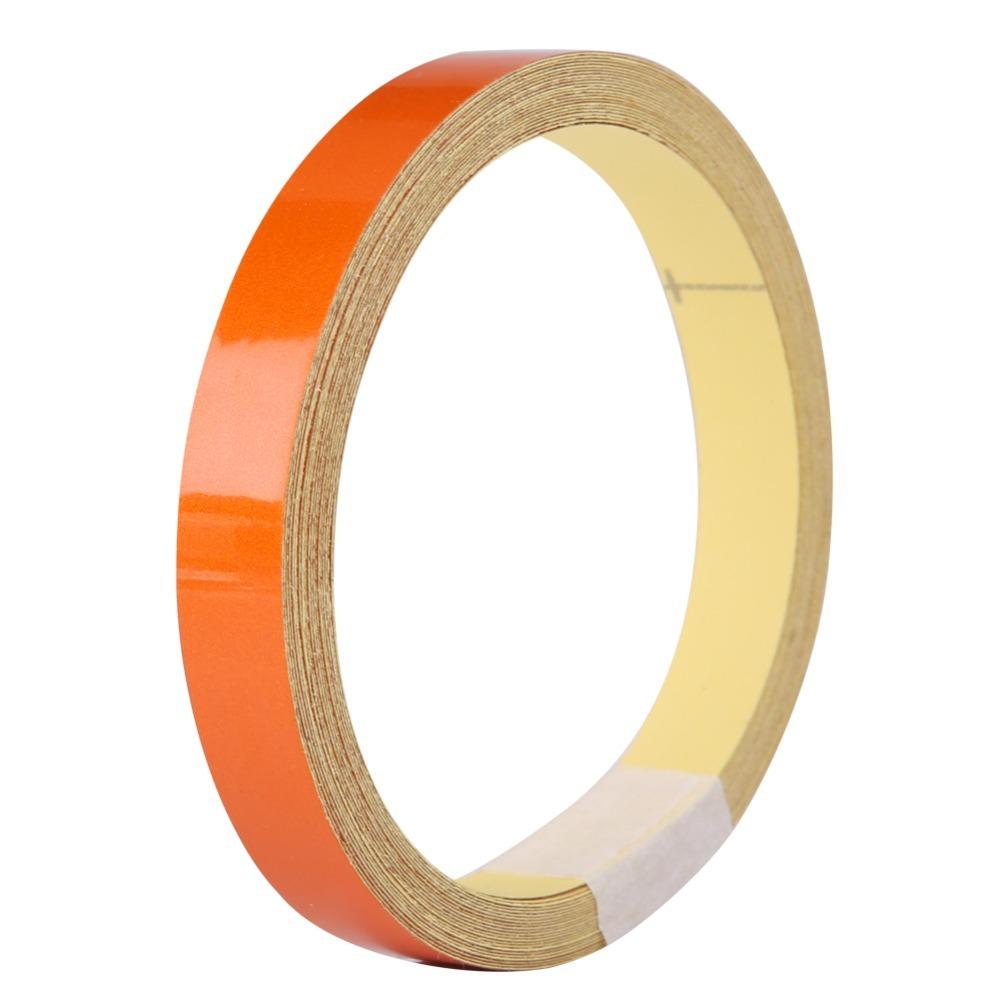 Yellow/Orange/Blue/Red Reflective Sticker Strip Vehicle Reflective Tape Vehicle Body Decoration