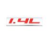Car Sticker 1.4L 1.5L 1.6L 1.7L 1.8L 1.9L Emblem Badge Decals for f111 SUV Toyota Mini Peugeot Honda Volkswagen VW Focus Hyundai 111F