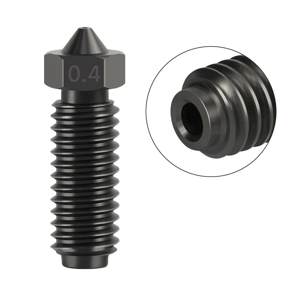 Kobra 3 Hotend 3D Printer Extruder Print Head Kit 24V 50W with 0.4mm Hard Steel Nozzle Support High