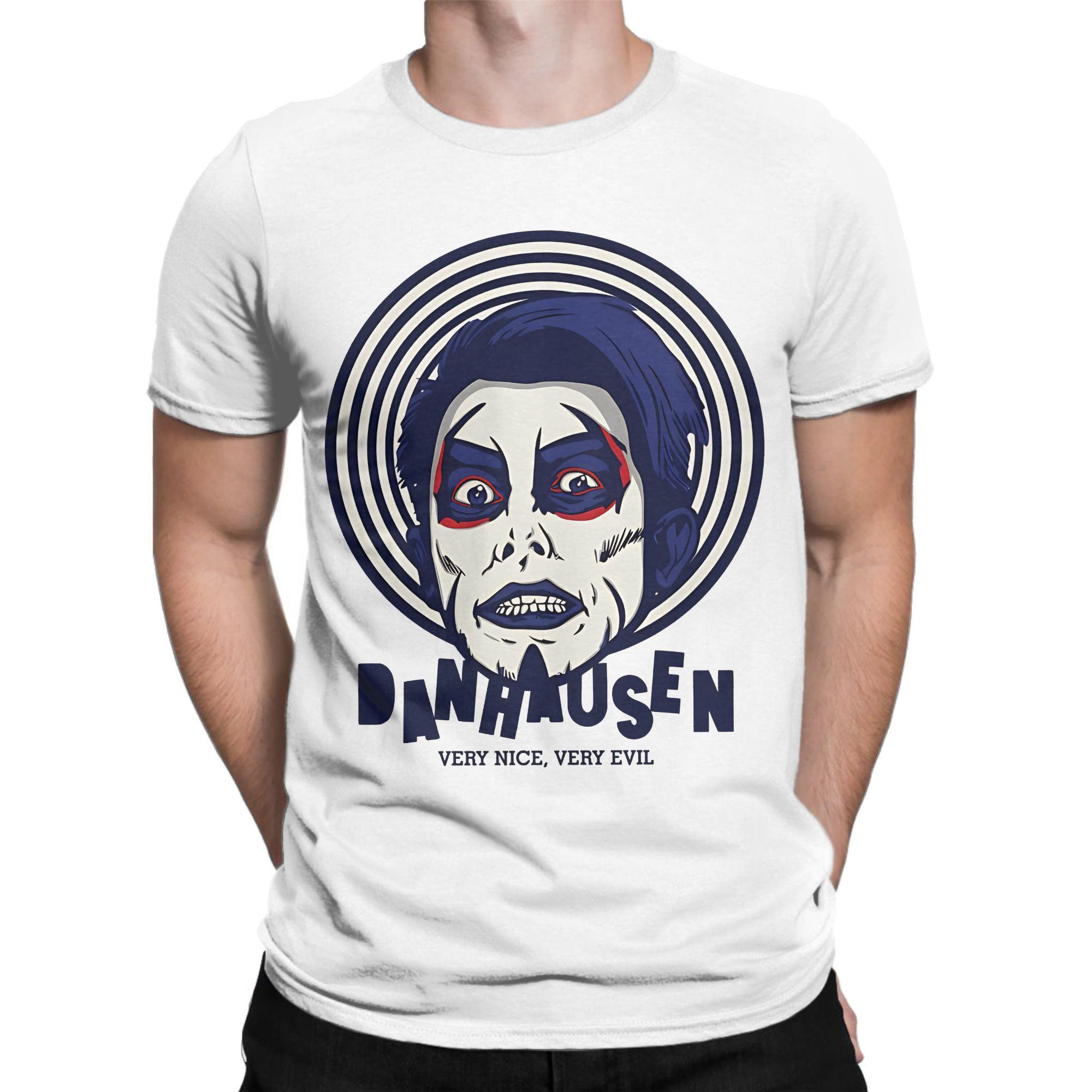 Danhausen Wrestler Printed T Shirts for Unisex Women Pure Cotton Tee Shirt Clothing M