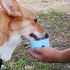 Hundgodisdispenser Leksak Rullande Hundmatsdispenser Silikon Långsam Matare Interaktiv Hundleksak för Utomhusträning Nosning