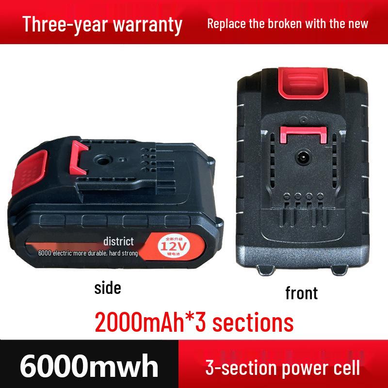 21V Rechargeable Handheld Drill with Large Capacity Lithium Battery