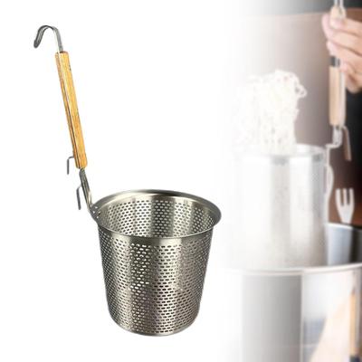 Colador de Malla Fina para Fideos, Herramienta de Cocina Preparación de Pasta