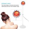 275W Infrared Heating Therapy Lamp Pain Relief Floor Stand Adjustable Skin Care Lamp