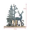 Gifts Home Decor Mini Desktop Xmas Tree Wooden Ornaments Christmas Decoration