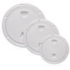 4" 6" 8" Deck Cover Round Hatch Cover Non Slip Screw Out Deck Plate Black White Marine Accessories for Marine Boat RV Yacht