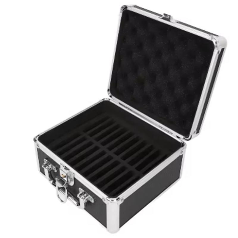 2.5In Hard Drive Storage Box Convenient Handle 20 Bays Hard Drive Case Hard Disk Enclosure чёрный