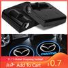 2025 Hot 2pcs Car Badge Door Projector HD Wireless Welcome Light for Mazda 3 Bk 6 Gh CX-5 CX30 MX-5 2 5 CX-3 GJ GL CX-8 MS RX-8