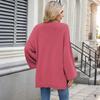 Women's Tops Long Sleeve Shirt V Neck Casual Loose T Shirt Tops