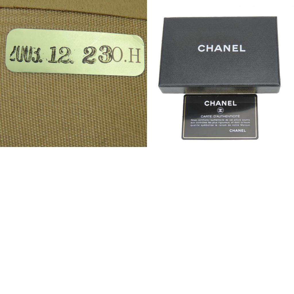 USED CHANEL Key holder  six hooks Caviarskin beige 8th