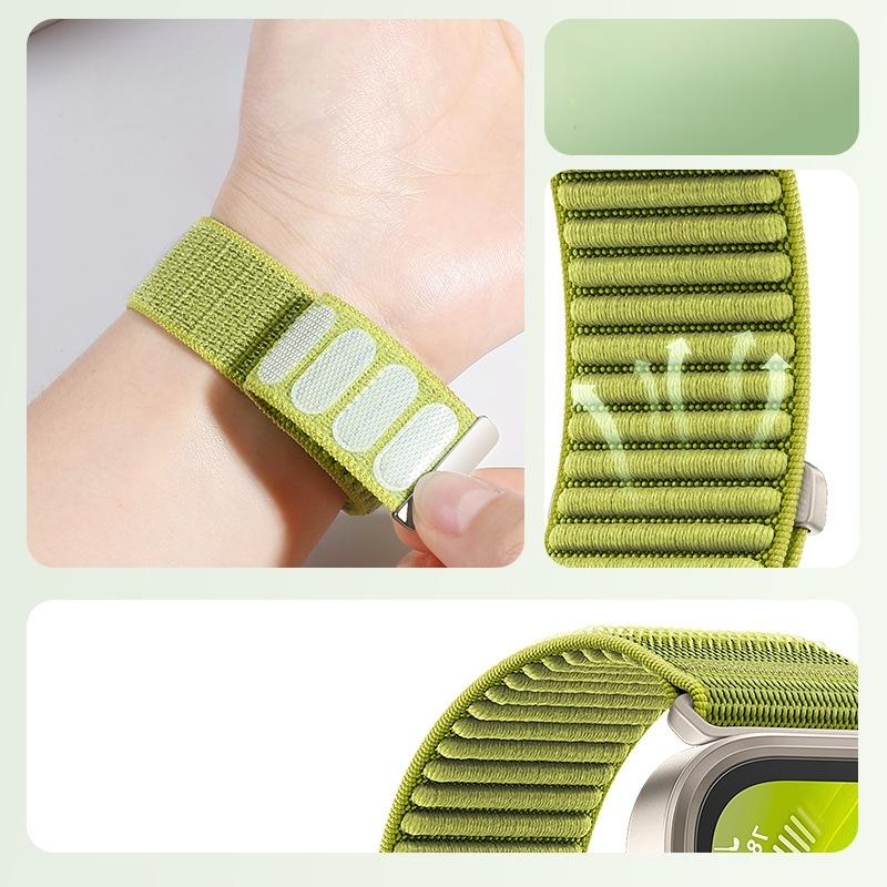 Nylonarmband für Samsung Galaxy Watch 8 44mm 40mm watch8 Classic Elastisch Gewebt Verstellbares Uhrenarmband Armband Sport correa