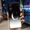 New Design Letter Flower Pattern Soft Silicone Black Phone Case For ZTE Blade A34 4G Anti-scratch Shell ZTE Blade A34 4G Casing