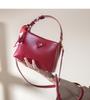 2025 Retro Rote Braut-Eimertasche mit großem Fassungsvermögen