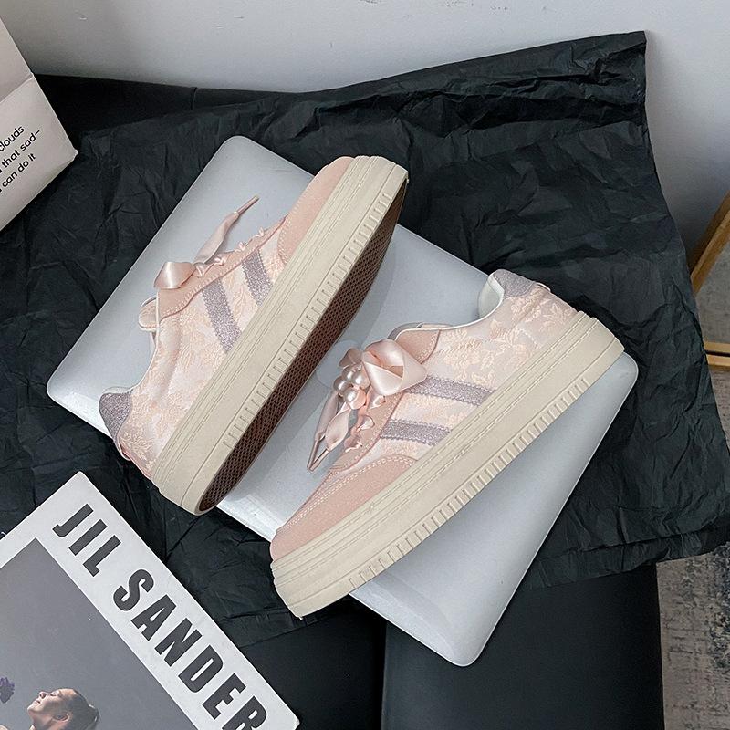 

Маленькие белые туфли детские новые летние студенческие повседневные с принтом универсальные кеды уличная съемка 40