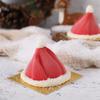 6 HolesChristmas Hat Silicone Molds Cake Decorating Tool Bakeware French Dessert Mousse Cake Mold Baking Cupcake Silicone  Mould