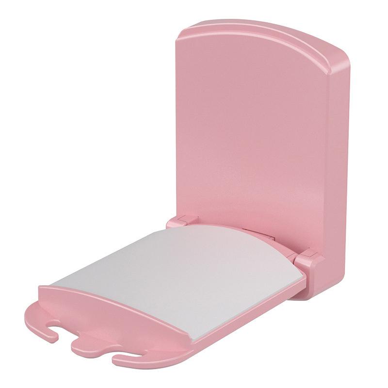 

Складной держатель для наушников, вешалка, крепится под стол, на стену, крючок для складного держателя гарнитуры, подставка для наушников, высокое качество розовый