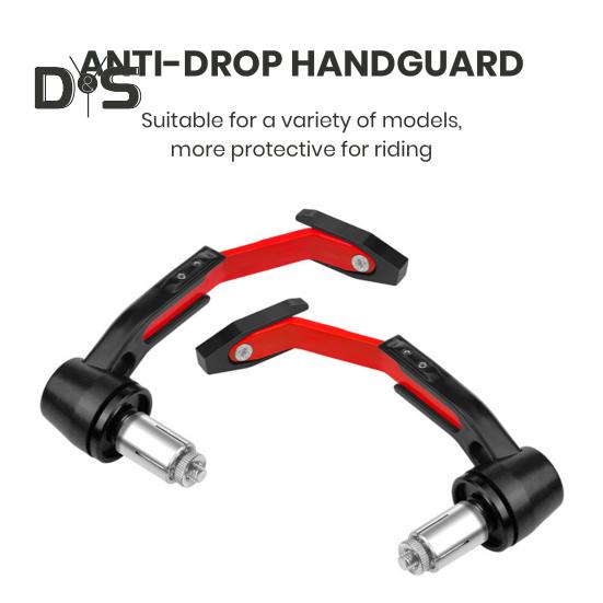 1 Pair Motorcycle Hand Guard CNC Aluminum Alloy Handlebar Brake Clutch Lever Hand Protector Motorbike Dirt Bike Scooter Modification Accessories
