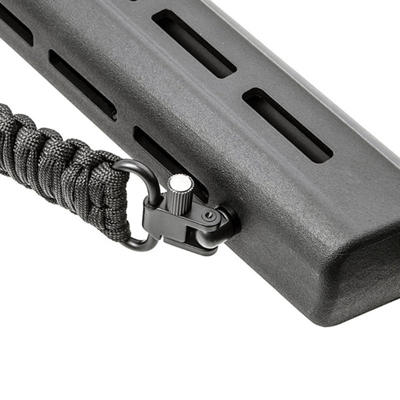 Two-Point Paracord Sling with Swivels Adjustable Nylon Tactically Rifles Strap