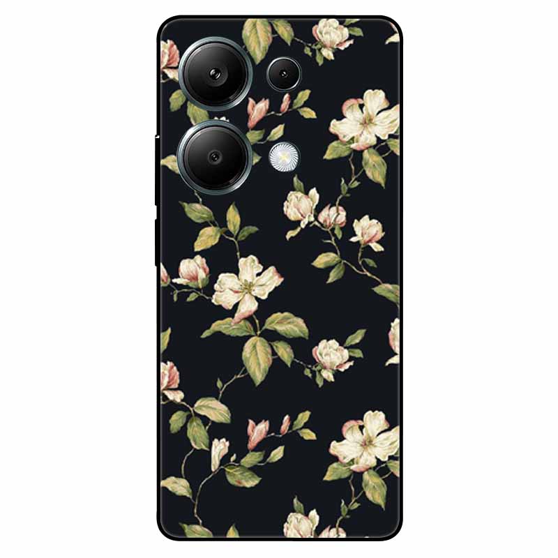 For Redmi Note 13 Pro 4G Case Global Silicon Fashion Space Wolf TPU Painted Coque Funda for Xiaomi Redmi Note 13Pro 4G Cover