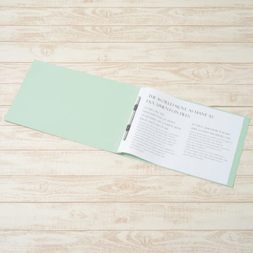 Plus Flat File Resin Binding A3 Horizontal Blue 10 Books NO.002N 78-175ÁE0