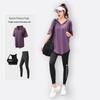 2024 Plus Size Yoga & Running Fitness Set - Tummy Control, Slim Fit