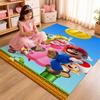 Mario Kart World Tour Theme Rug Allseason Carpet For Living Room Bedroom Office Home Decor Great Holiday Gift