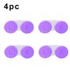 1/1pc Glasses Contact Lenses Box Left Right Eyes Contact Lens Container Candy Color Mini Women Men Travel Contact Lenses Case